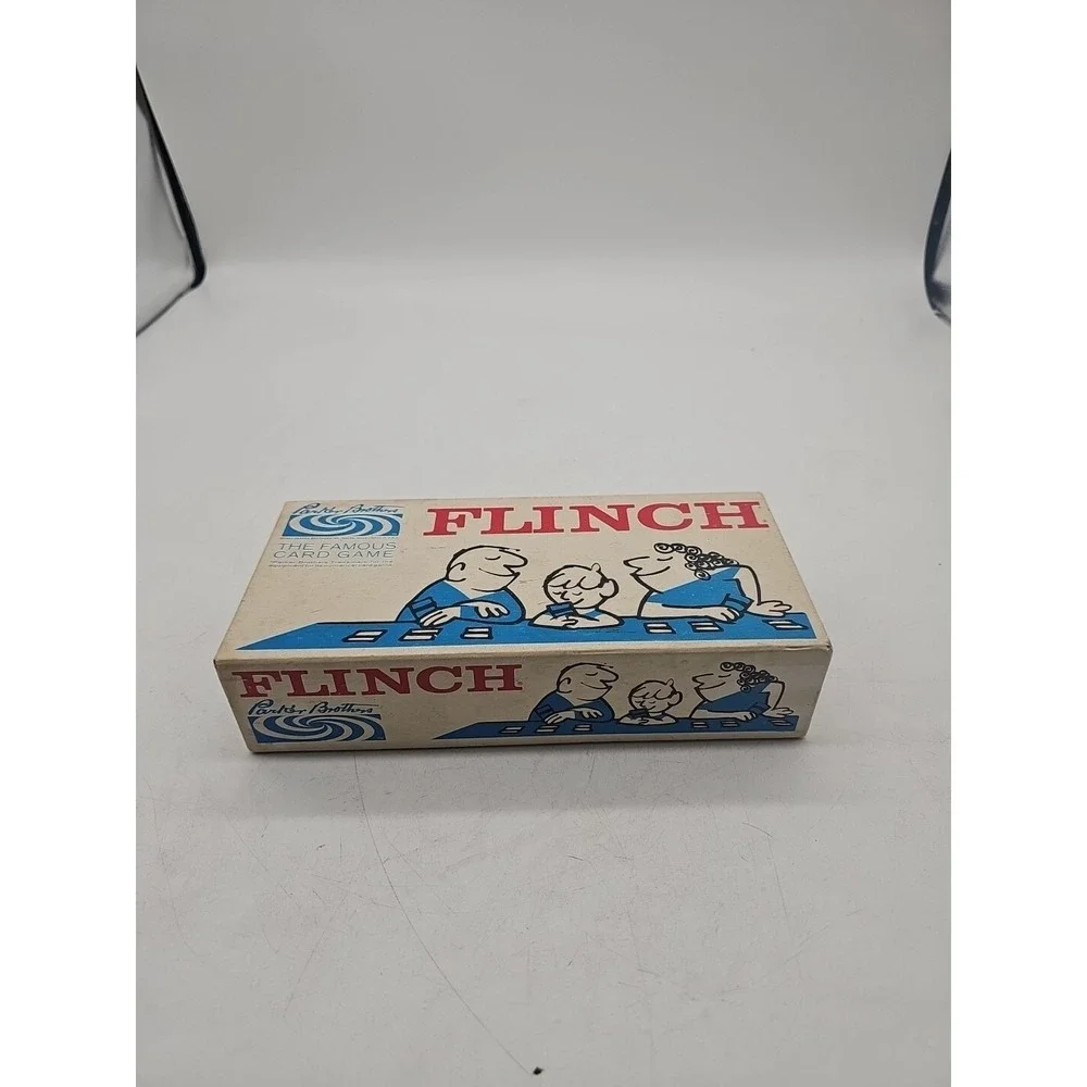 Vintage Parker Brothers Flinch‎ Card Game - 1963 Complete With Rules!